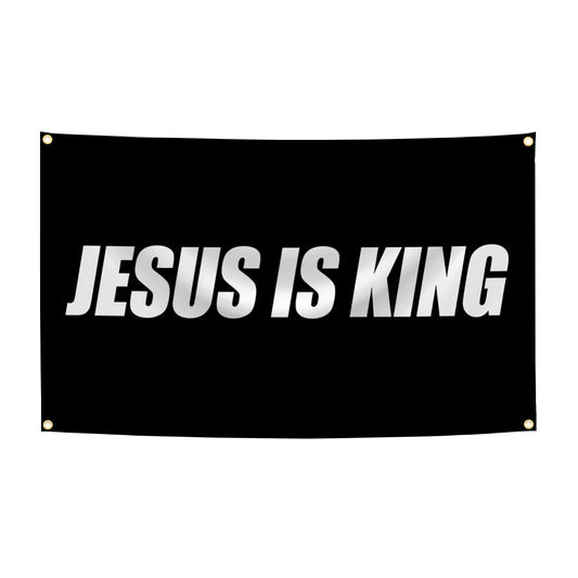 JESUS IS KING banner